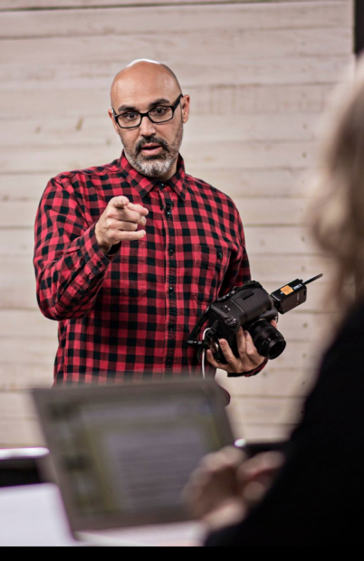 Photo of Andrew Scrivani courtesy Eric Krebs Photography.