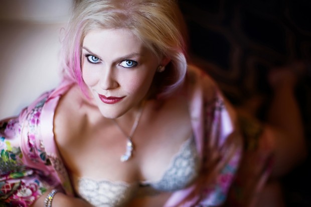 Boudoir portrait courtesy Rachel Stephens.