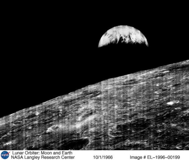 photo of earth from space