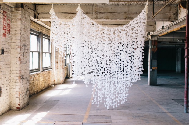 DIY wedding backdrop