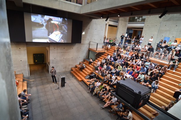 Andrew Dickson teaching