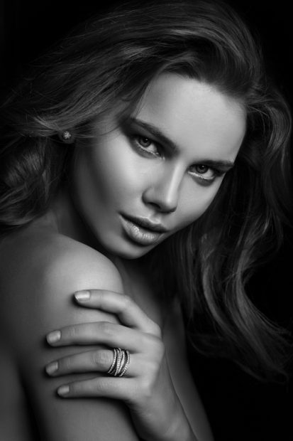 Lindsay Adler — B&W Skin Portrait