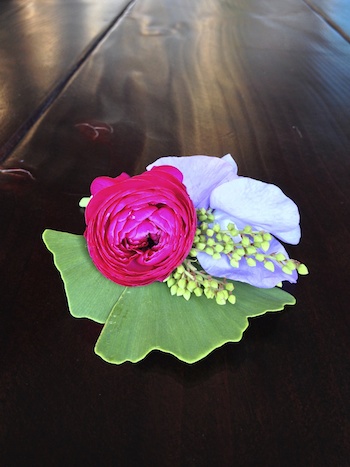 diy corsage mother's day