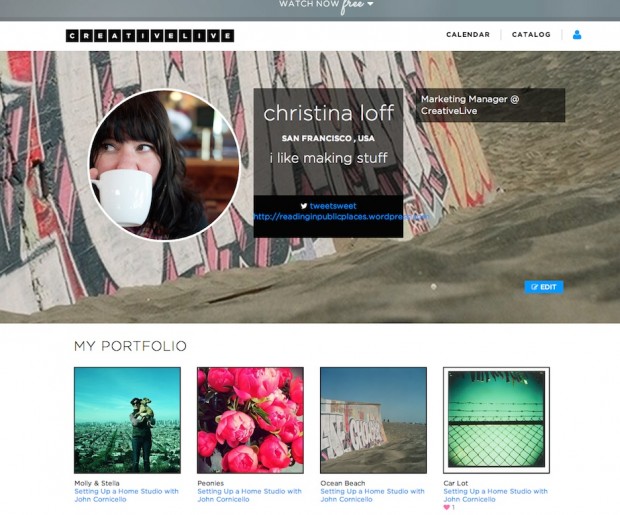 Step 7: Go to profile!