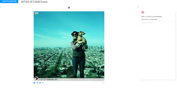 Step 6 - click on your image to see it big, click on profile from image