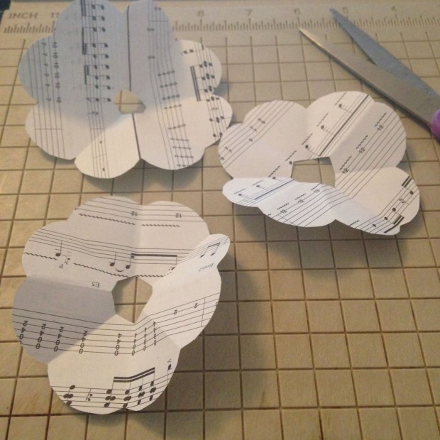 sheet music DIY