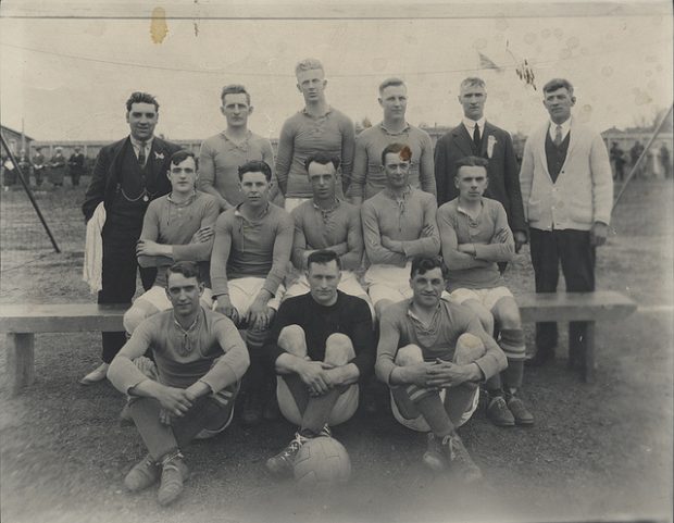 vintage soccer photos