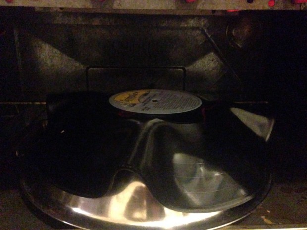 turn a record into a bowl