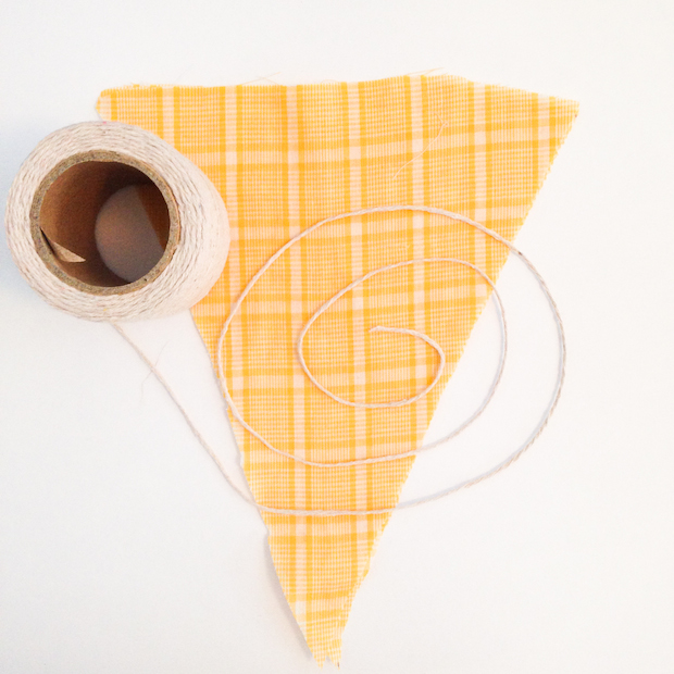 Learn how to make your own scrap fabric bunting on the CreativeLive blog.