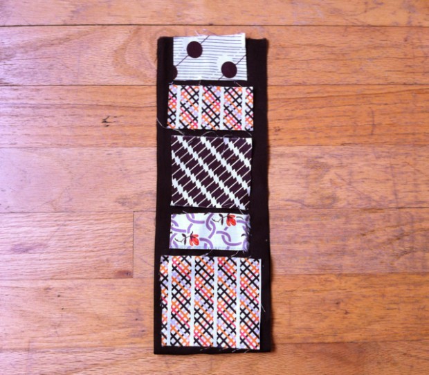 Patchwork Striped Pillow 3