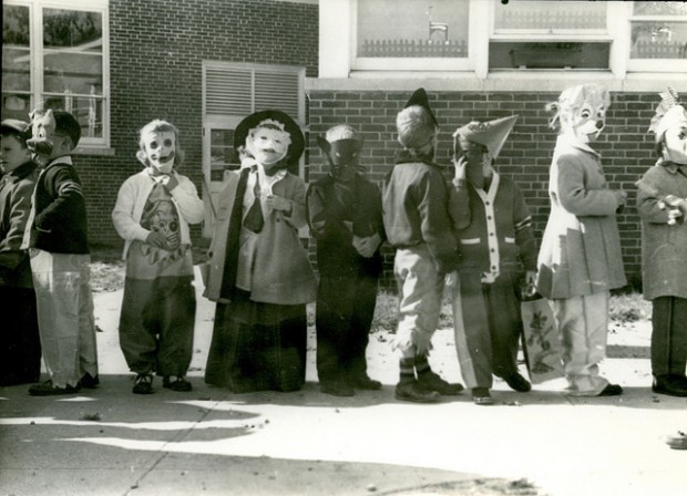 vintage halloween pictures