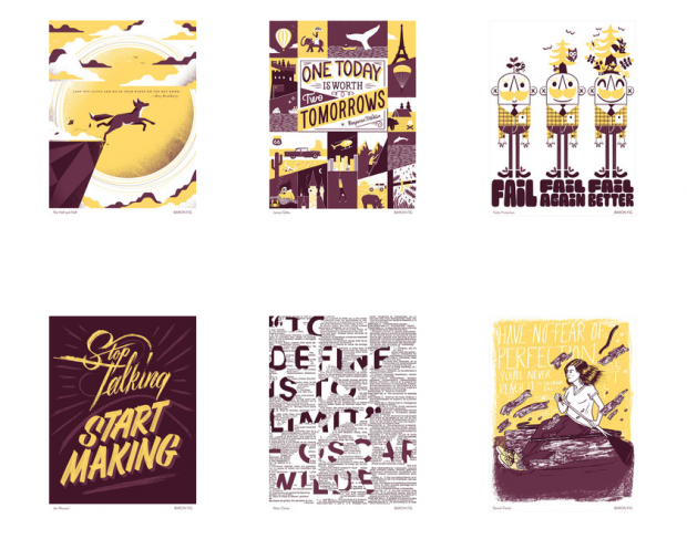 Baron Fig's Poster Project