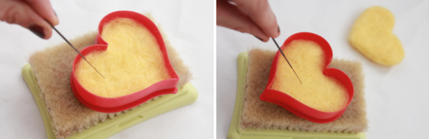 Learn how to make these adorable conversation heart crafts!