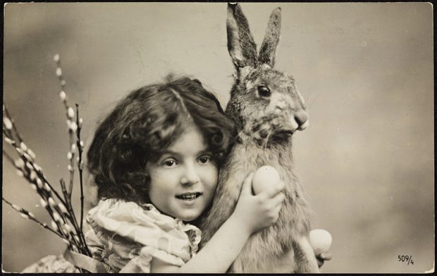 vintage easter bunnies