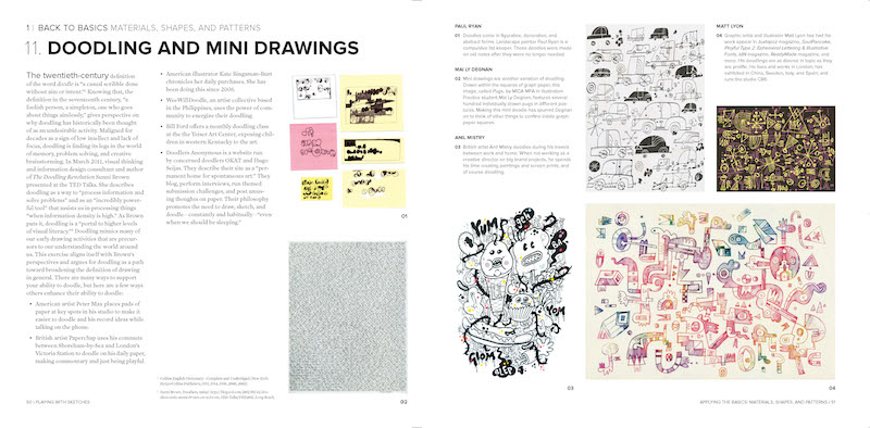 drawing exercises - doodling