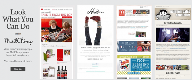 Look What You Can Do MailChimp Email Newsletter Inspiration