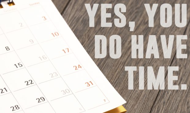 how to make time for your side projects