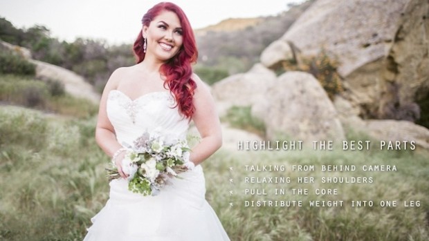 4 Tips for Posing a Curvy Bride from Jasmine Star