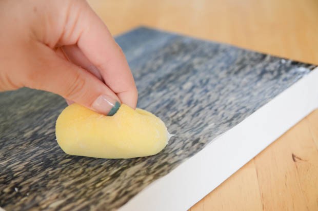 How to Make a DIY Hand Lettered Stitched Photo Canvas on CreativeLive Photo 3