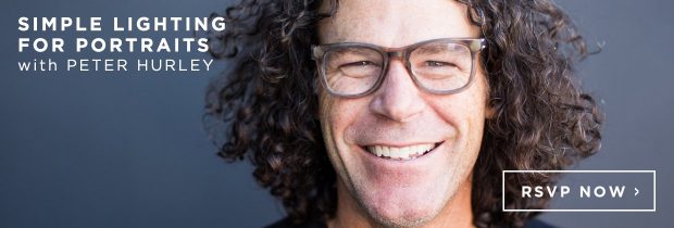161207_Photo_Peter Hurley_Simplifying Portrait Lighting_Blog Ad CTA_RSVP_1240x420