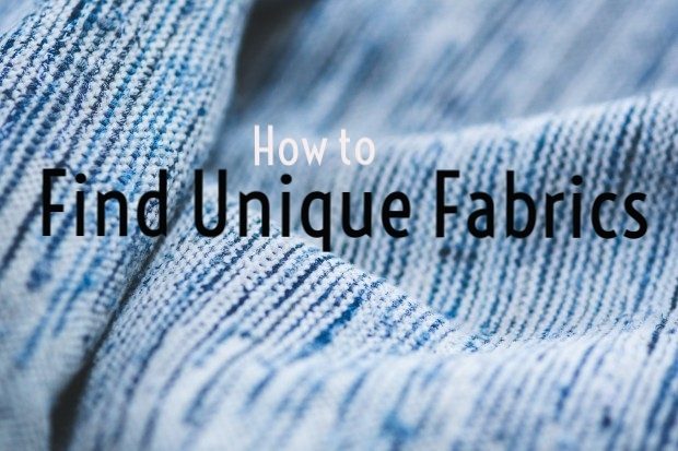 Find Unique Fabrics for Your Projects! https://blog.creativelive.com/think-outside-the-box-store-3-places-to-find-unique-fabrics/