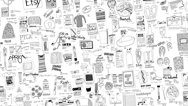 Drawing the everyday every day