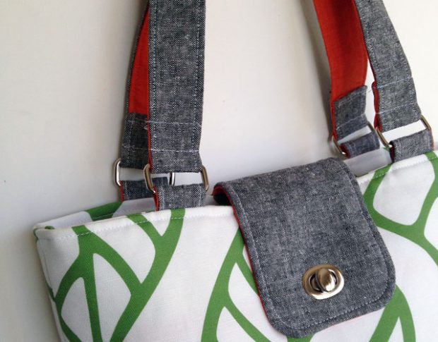 You can make this beautiful bag with tips from Betz White! https://blog.creativelive.com/diy-tote-bag-add-a-pop-of-color-with-two-sided-fabric-handles/