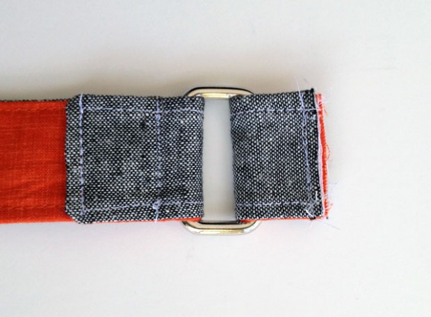 DIY tote bag tutorial from Betz White! https://blog.creativelive.com/diy-tote-bag-add-a-pop-of-color-with-two-sided-fabric-handles/