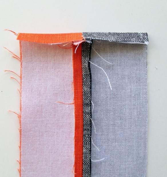 Pro tips for getting great seam on the CreativeLive blog: https://blog.creativelive.com/diy-tote-bag-add-a-pop-of-color-with-two-sided-fabric-handles/