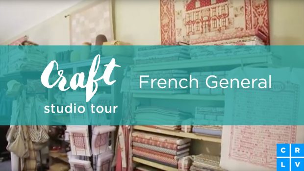 Tour the incredible LA studio, French General: https://blog.creativelive.com/craft-studio-tour-french-general/