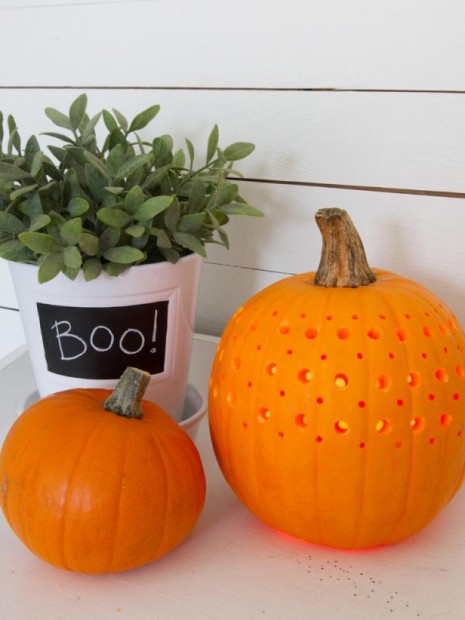 Jack-O'-Lantern pattern ideas for halloween pumpkins