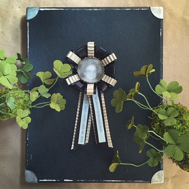 Craft a loving tribute. Instructions on the CreativeLive blog: https://blog.creativelive.com/memento-mori-ribbons-craft-a-loving-tribute