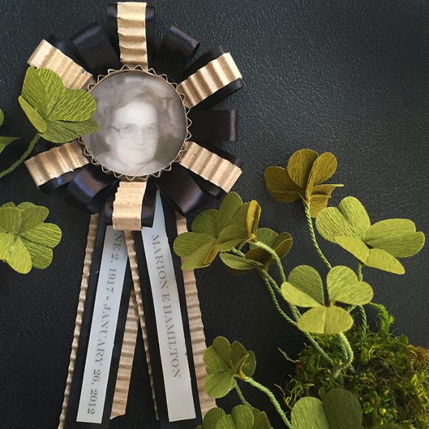 Craft a loving tribute. Instructions on the CreativeLive blog: https://blog.creativelive.com/memento-mori-ribbons-craft-a-loving-tribute