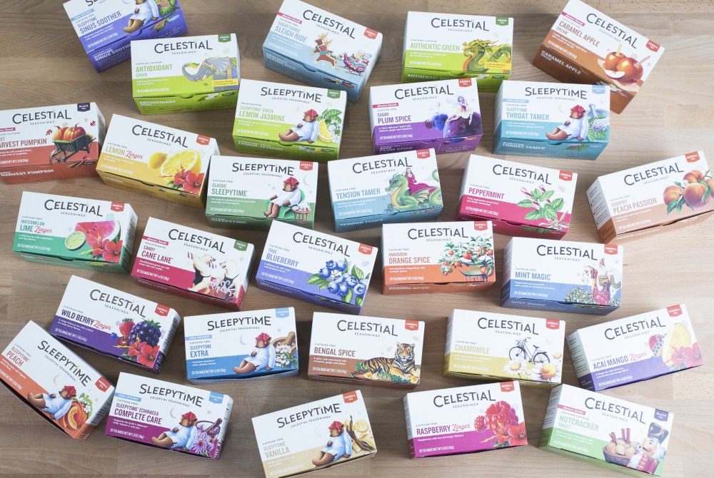 Celestial Seasonings Rebrand Packaging