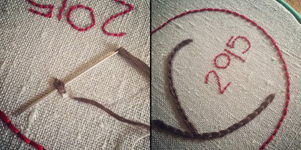 Make this simple and sweet holiday sampler! https://blog.creativelive.com/delightful-diy-gift-idea-and-tutorial-a-simple-holiday-embroidery-sampler