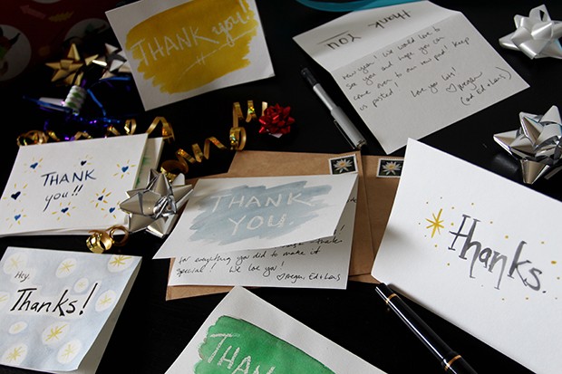 Make your own DIY watercolor thank-you cards with tips from CreativeLive.