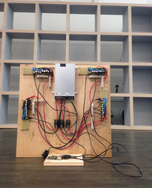 Using LEDs to Create a Controllable Grid Wall