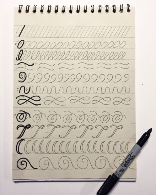 This Hand Lettering for Beginners Guide will give you 5 tips for getting started, from choosing materials to producing a finished piece.