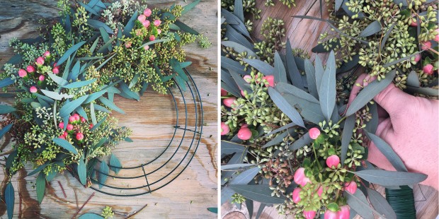 Make Your Space More Lovely with a DIY Valentine’s Wreath. Find the complete instructions on the CreativeLive blog.