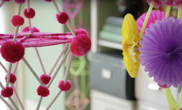 Learn how to make a gods eye on the CreativeLive blog!