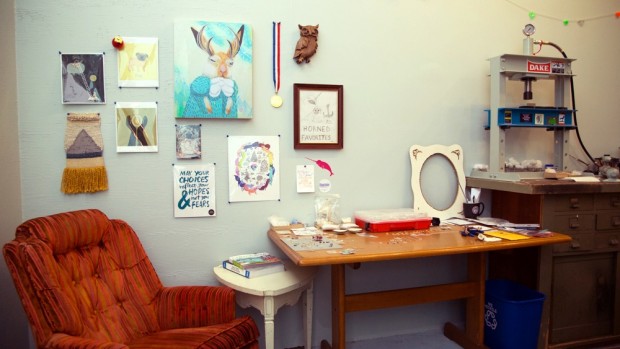 Jewelry Studio Tour: Go behind the scenes at Foamy Wader