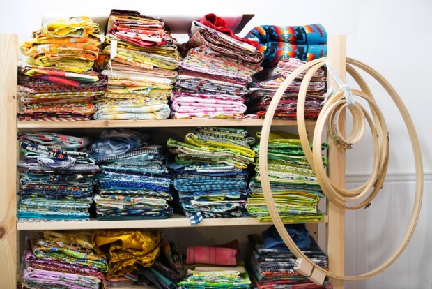 Get an inside look at Blair Stocker's quilting studio on the CreativeLive blog.