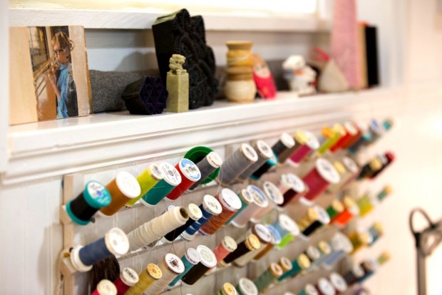 Get an inside look at Blair Stocker's quilting studio on the CreativeLive blog.