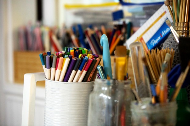 Get an inside look at Blair Stocker's quilting studio on the CreativeLive blog.