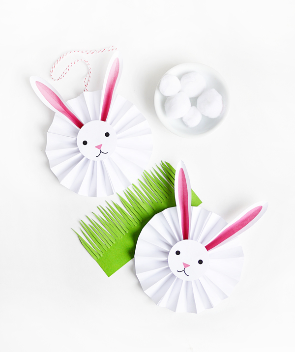 Whether you celebrate Easter, or just love a home full of fluffy bunnies, this round-up of spring paper crafts is for you!