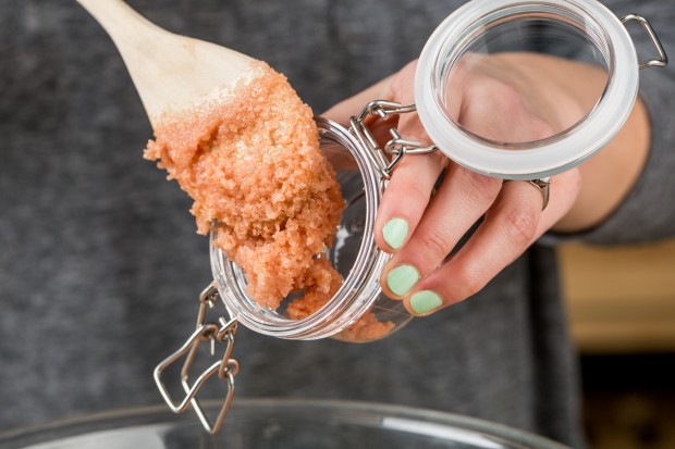 This fun and refreshing DIY salt scrub uses basic ingredients and simple techniques to produce a delightful salt scrub you are guaranteed to love.