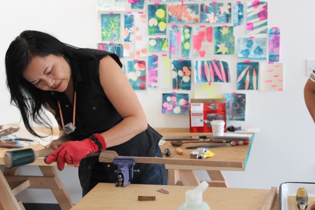 Professional maker and craft teacher, Windy Chien dishes on how to teach a sold out craft class.