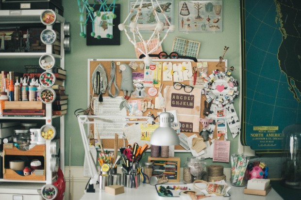 Take a look inside Robert Mahar's inspiring studio. Check out the complete photo collection on the CreativeLive blog.
