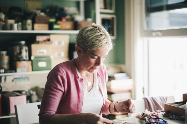 A look inside the studio of Molly Meng.