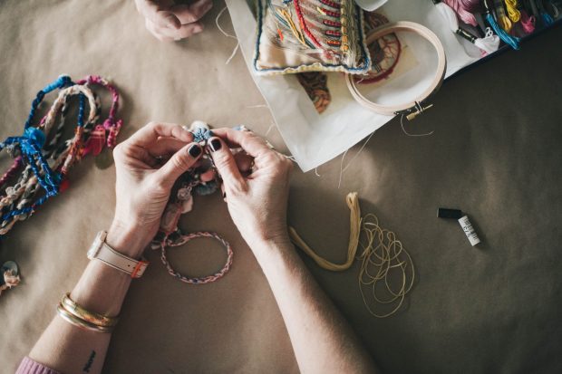 A look inside the studio of Molly Meng.